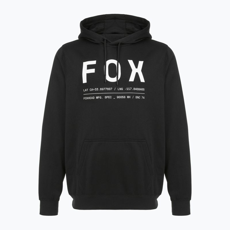 Hoodie Sweatshirt Herren Fox Racing Non Stop black 3