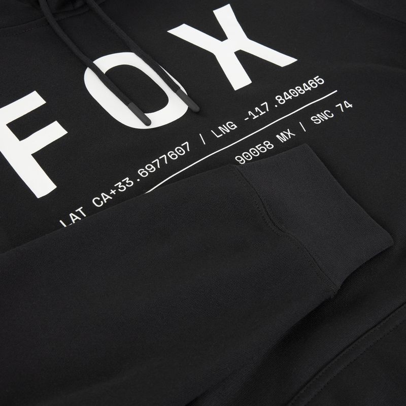 Hoodie Sweatshirt Herren Fox Racing Non Stop black 6