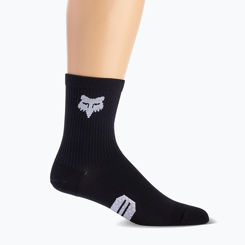 Fox Racing 6 Ranger schwarz Fahrradsocken 2