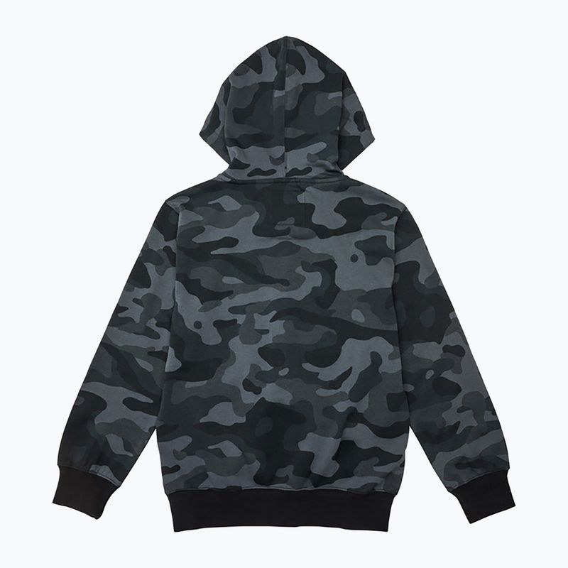 Kinder Sweatshirt Fox Racing Fox Head Camo Full Zip Jr schwarz camo 2