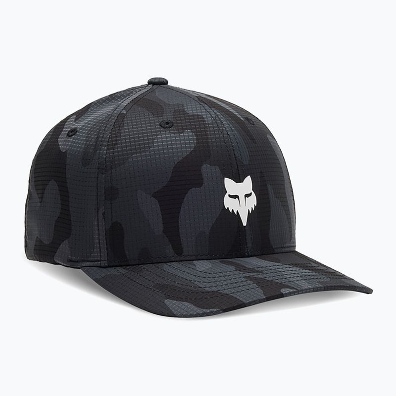 Herren Fox Racing Fox Head Camo Tech Flexfit schwarz camo Baseballkappe