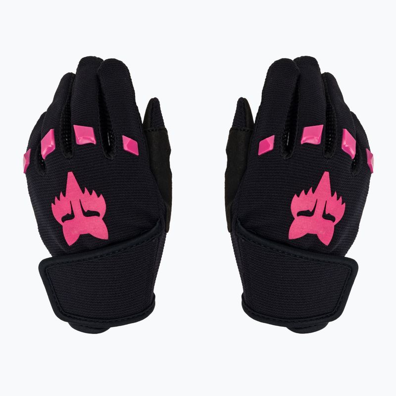 Fox Racing Kids Dirtpaw Jr schwarz/rosa Fahrradhandschuhe 2