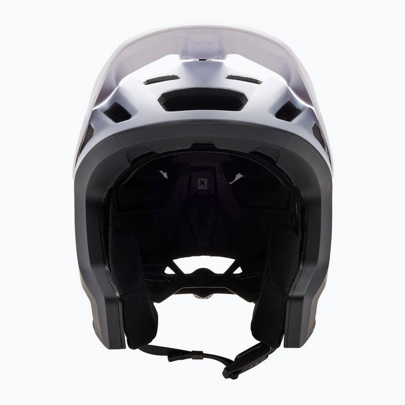 Fox Racing Dropframe Pro Nyf CE Fahrradhelm schwarz/weiss 3