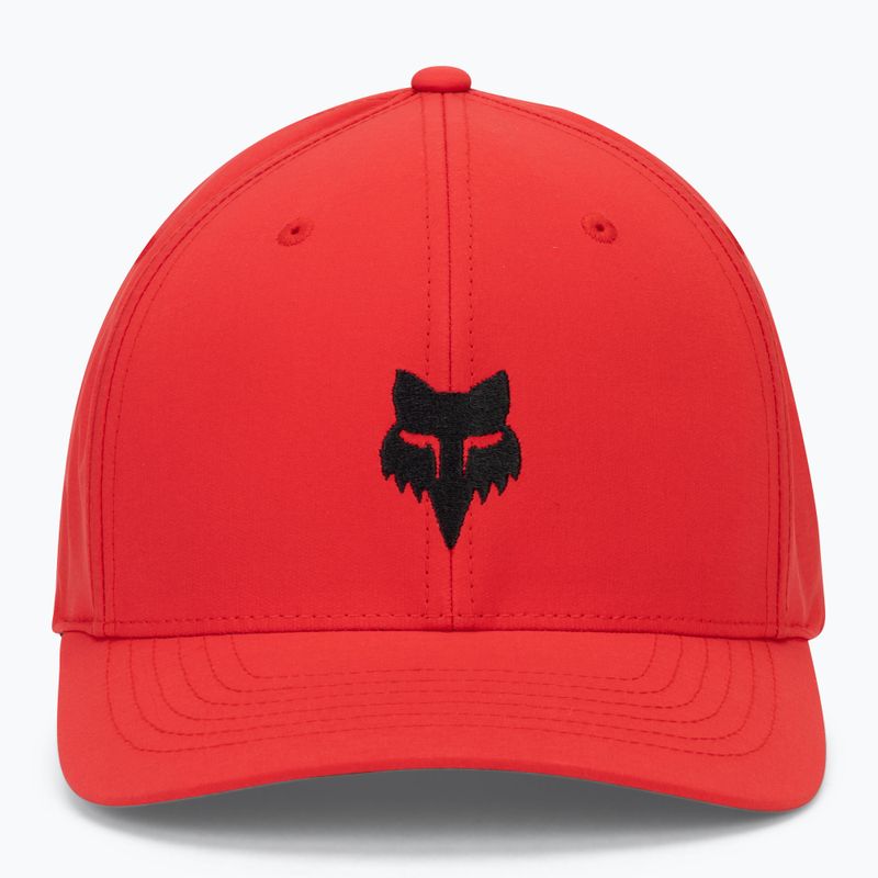 Herren Fox Racing Fox Kopf wählen Flexfit Hut Flamme rot 2