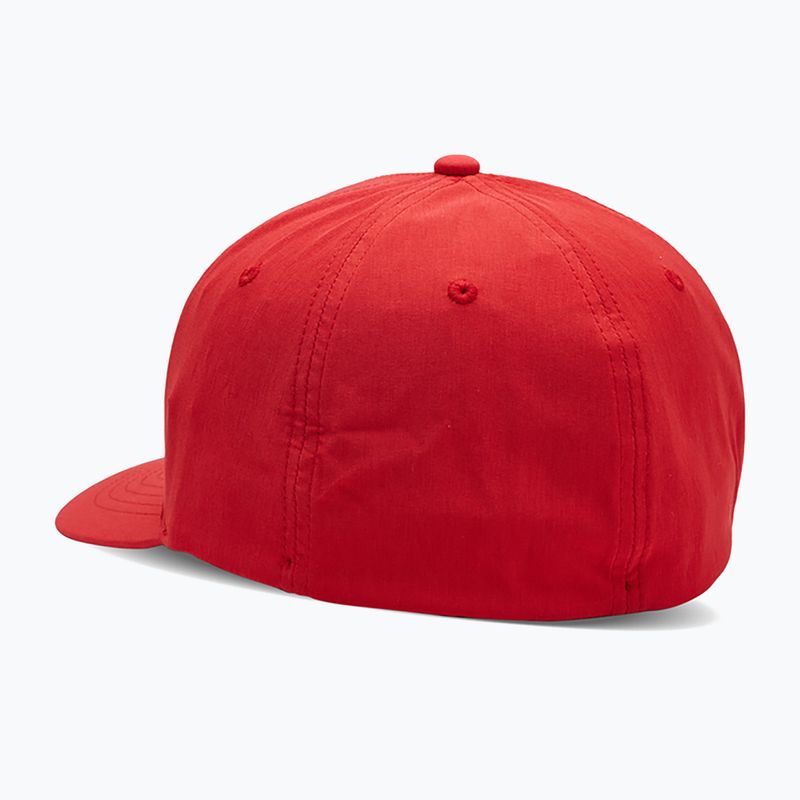 Herren Fox Racing Fox Kopf wählen Flexfit Hut Flamme rot 6