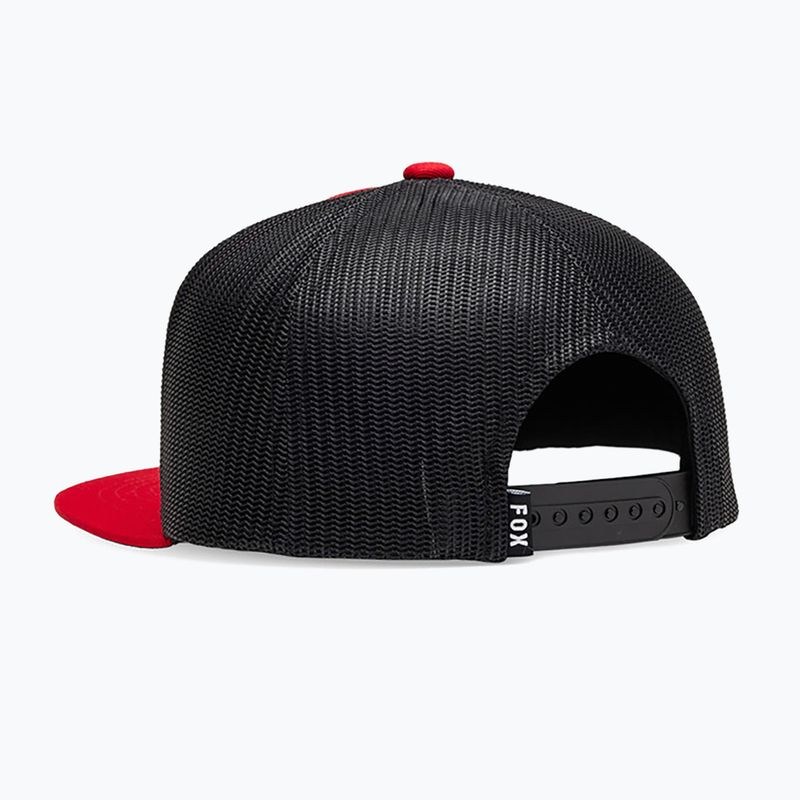Cap Schirmmütze Kinder Fox Racing Absolute Sb Mesh Jr flame red 2