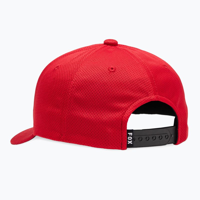 Kinder-Basecap Fox Racing Lithotype 110 Sb Jr flame red 2