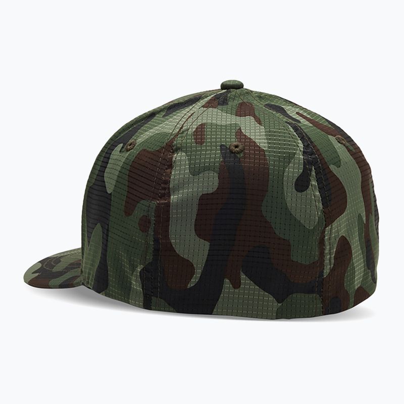 Herren Fox Racing Fox Head Camo Tech Flexfit grün camo Baseballkappe 2