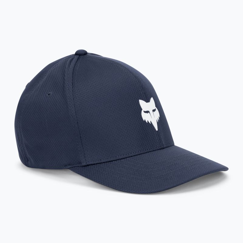 Herren Fox Racing Fox Kopf Tech Flexfit Hut Mitternacht