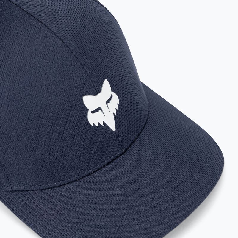 Herren Fox Racing Fox Kopf Tech Flexfit Hut Mitternacht 3