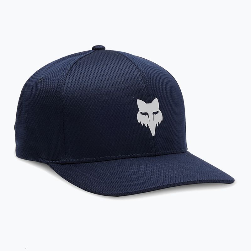 Herren Fox Racing Fox Kopf Tech Flexfit Hut Mitternacht 5