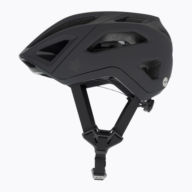 Fox Racing Crossframe Pro mattschwarzer Fahrradhelm 5
