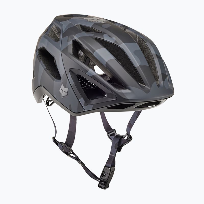 Fox Racing Crossframe Pro mattschwarzer Fahrradhelm 6