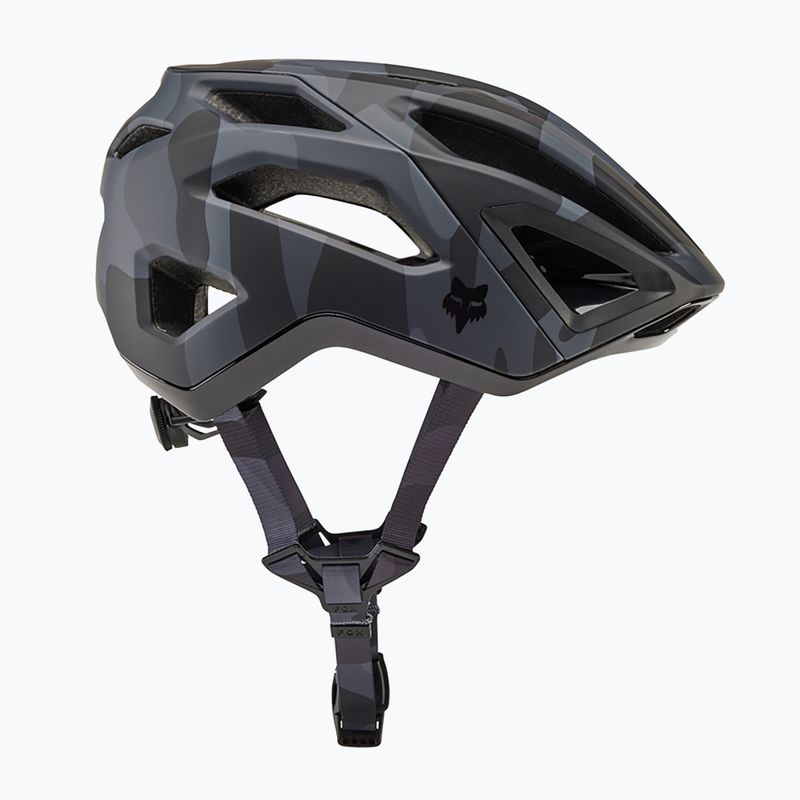 Fox Racing Crossframe Pro mattschwarzer Fahrradhelm 7