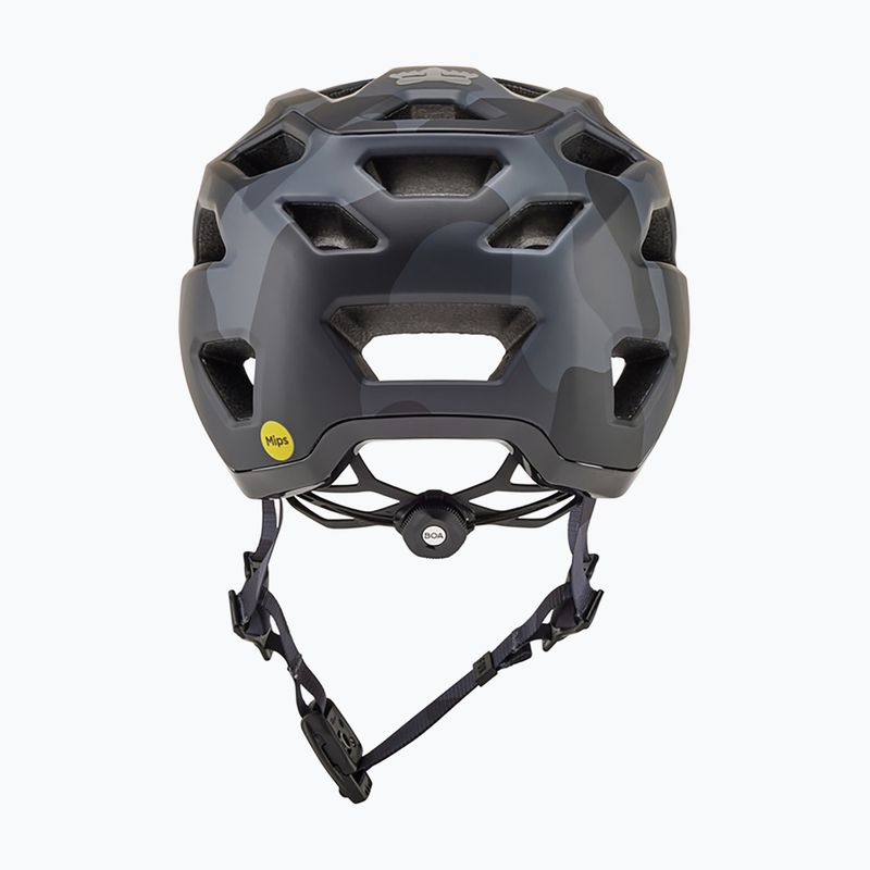 Fox Racing Crossframe Pro mattschwarzer Fahrradhelm 8