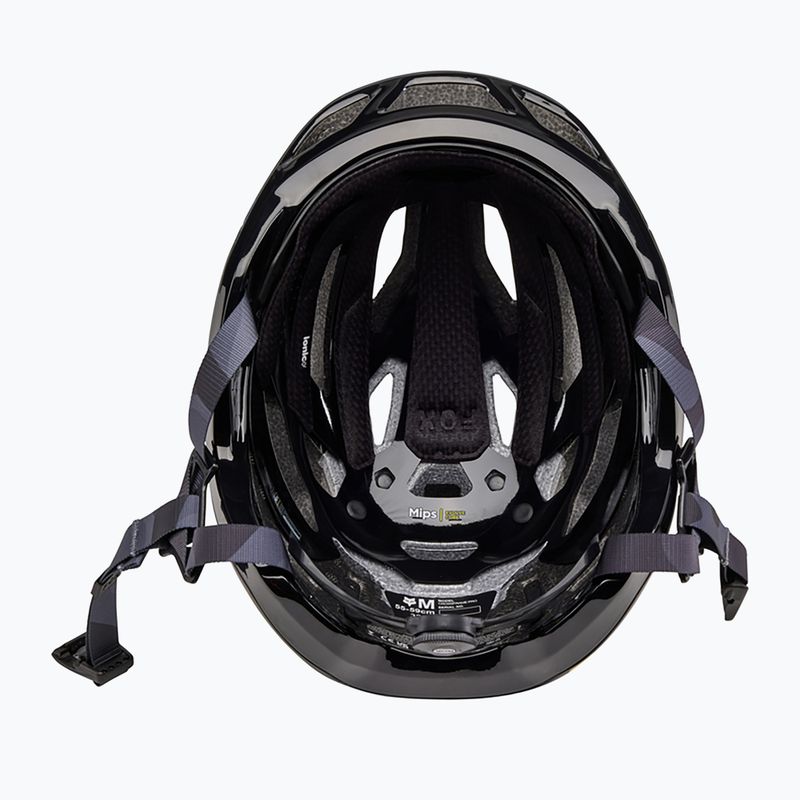 Fox Racing Crossframe Pro mattschwarzer Fahrradhelm 9