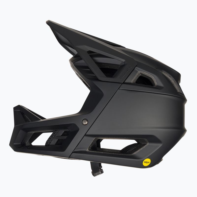 Fox Racing Proframe mattschwarzer Fahrradhelm 5