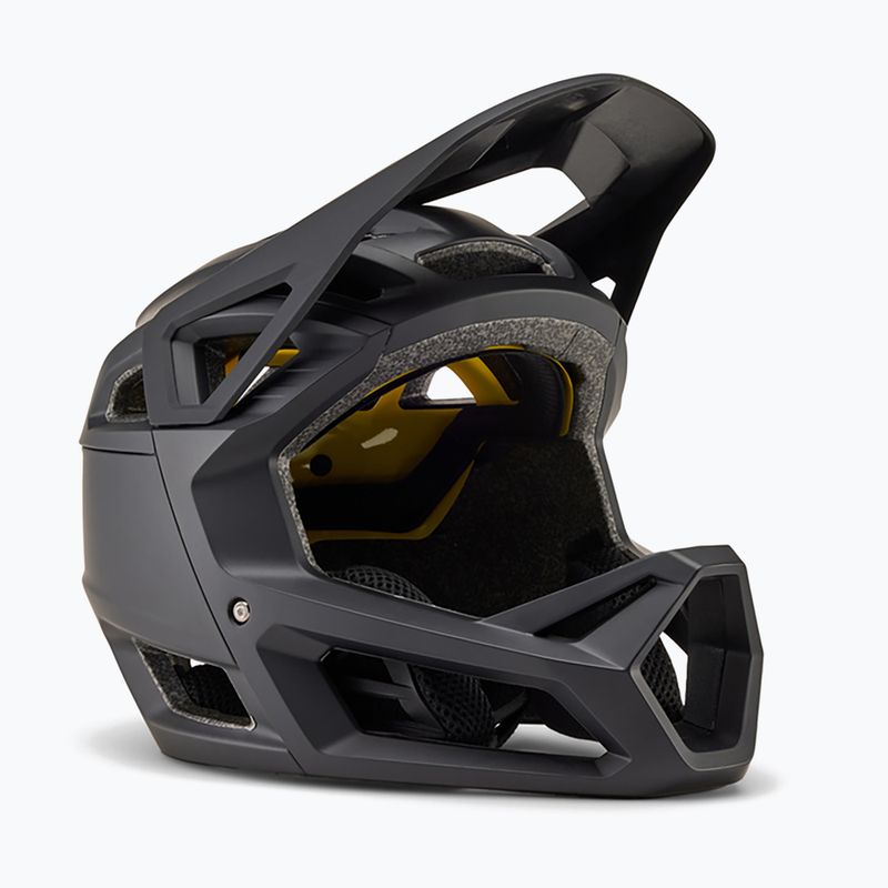 Fox Racing Proframe mattschwarzer Fahrradhelm 6