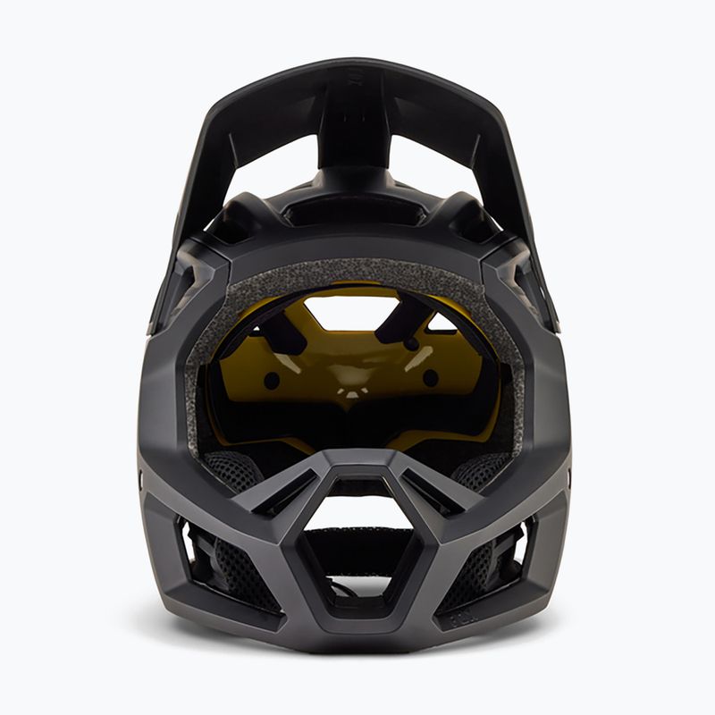 Fox Racing Proframe mattschwarzer Fahrradhelm 8