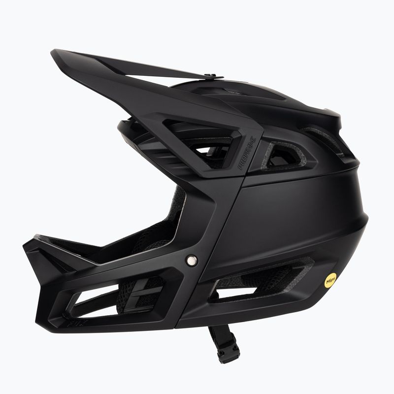 Fox Racing Proframe Jr mattschwarzer Kinderfahrradhelm 5