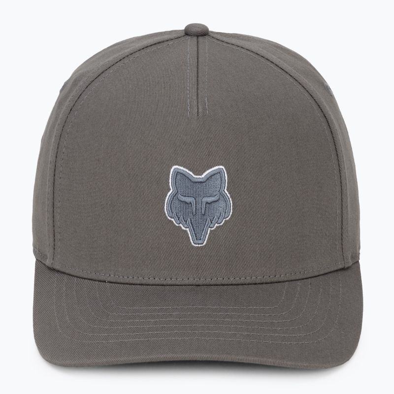 Basecap Fox Racing Fox Head Flexfit steel grey 2
