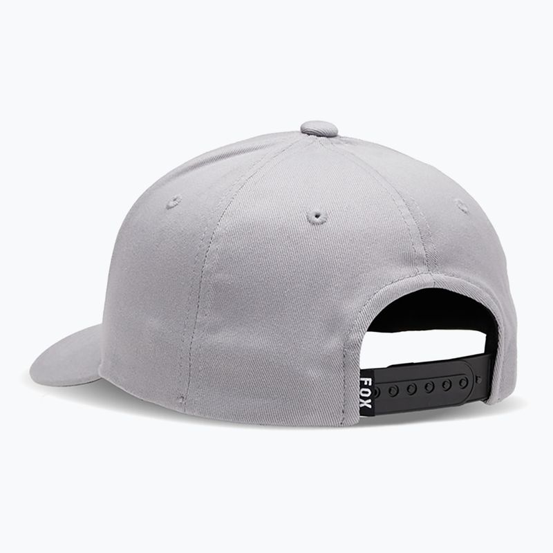 Kinder-Basecap Fox Racing Fox Head 110 Snapback Jr steel grey 2