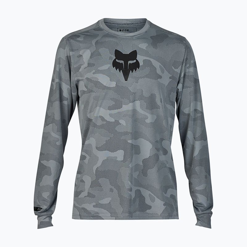 Herren Radfahren Longsleeve Fox Racing Ranger Tru Dri Wolke grau 3