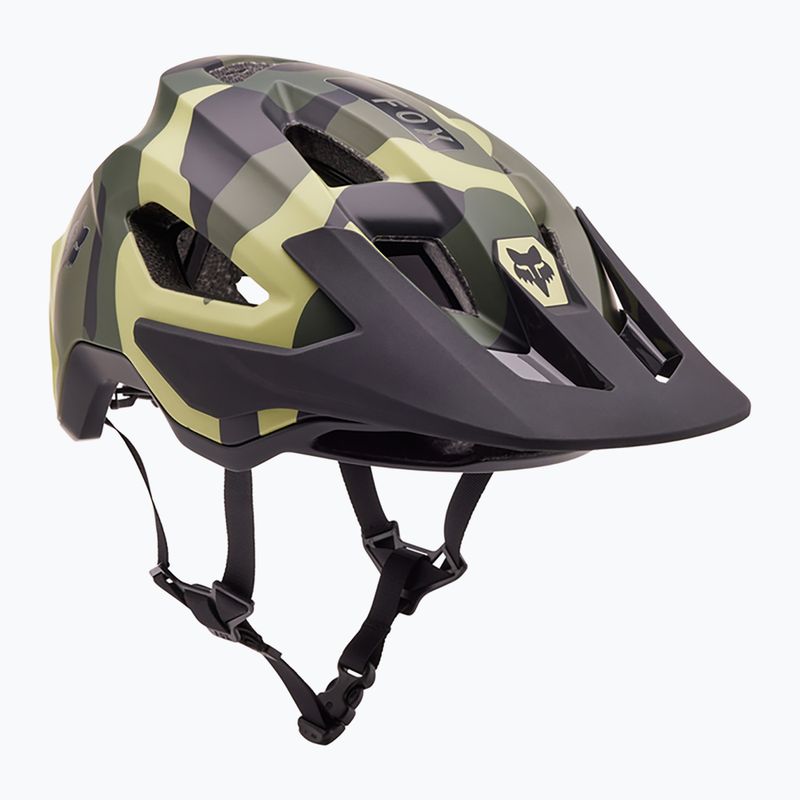 Fahrrad Helm Fox Racing Speedframe Camo green camo