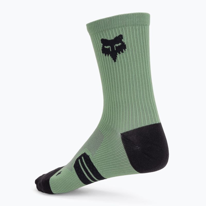 Fox Racing 6 Ranger Jäger grün Fahrradsocken 2