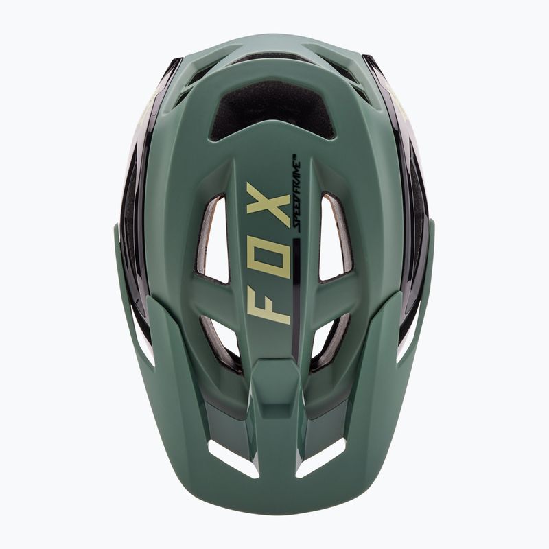 Fahrradhelm Fox Racing Speedframe Pro Blocked hunter green 4