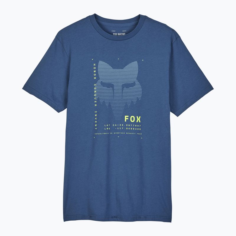 Herren Radsport Trikot Fox Racing Dispute Prem indigo