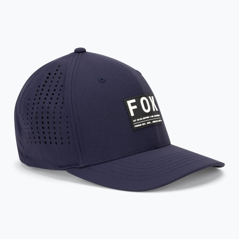 Herren Fox Racing Non Stop Tech Flexfit Baseballkappe Mitternacht