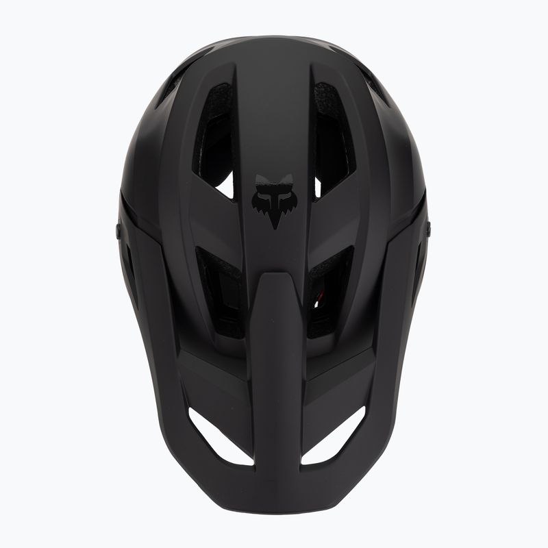 Fox Racing Rampage MT mattschwarzer Fahrradhelm 6