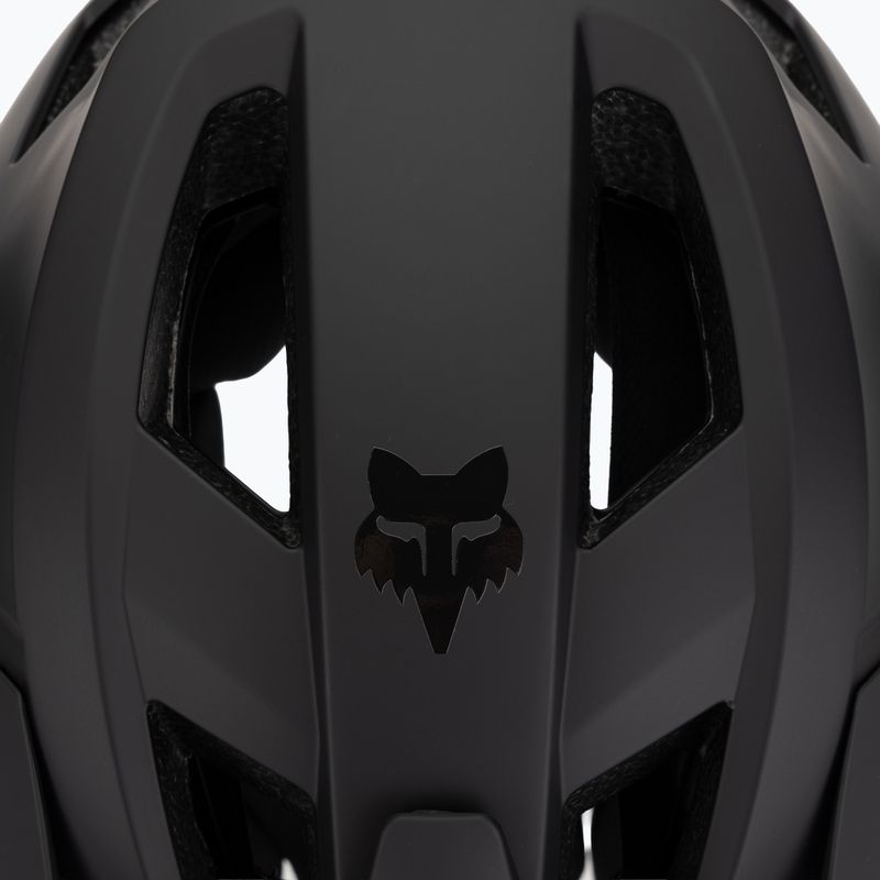 Fox Racing Rampage MT mattschwarzer Fahrradhelm 7