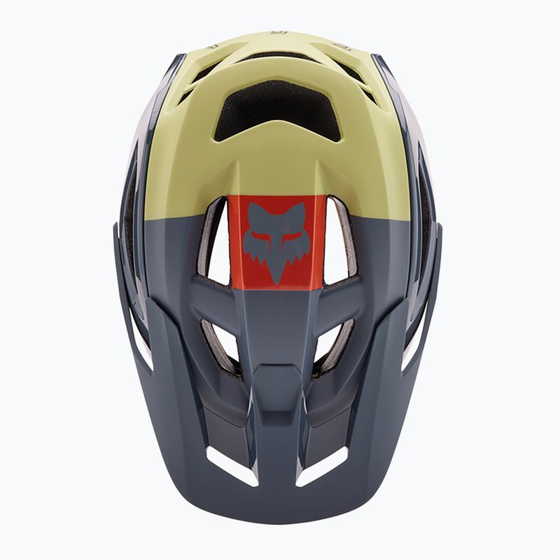 Fahrrad Helm Fox Racing Speedframe Pro Klif pale green 3