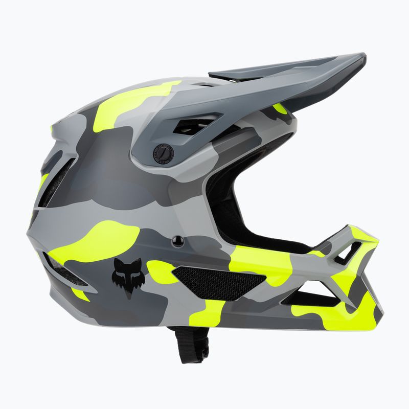 Fox Racing Rampage Camo Jr Kinder Fahrradhelm weiß camo 4