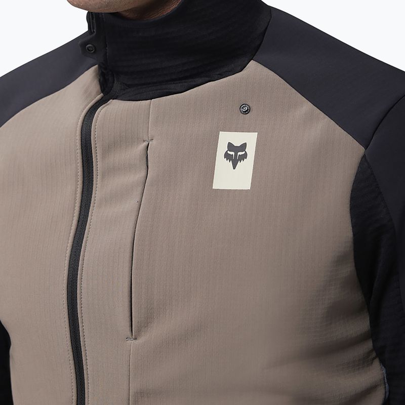 Fahrrad Hoodie Herren Fox Racing Defend Thermal Hoodie ash 3