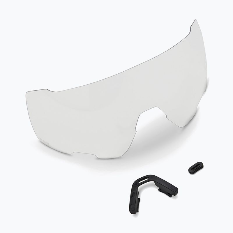 Fahrradbrille Fox Racing Purevue Lunar black/black/clear 6