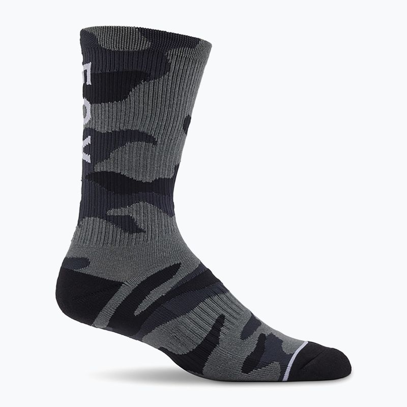Fox Racing Fox Camo Crew schwarz camo Socken