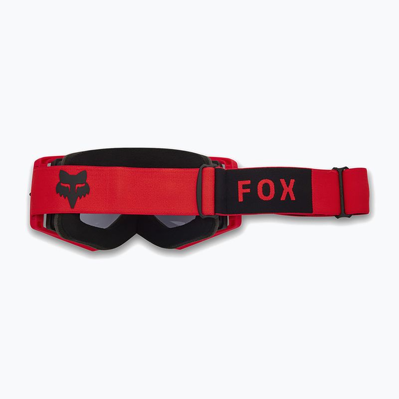 Fahrradbrille Fox Racing Airspace Core fluorescent red/smoke 2