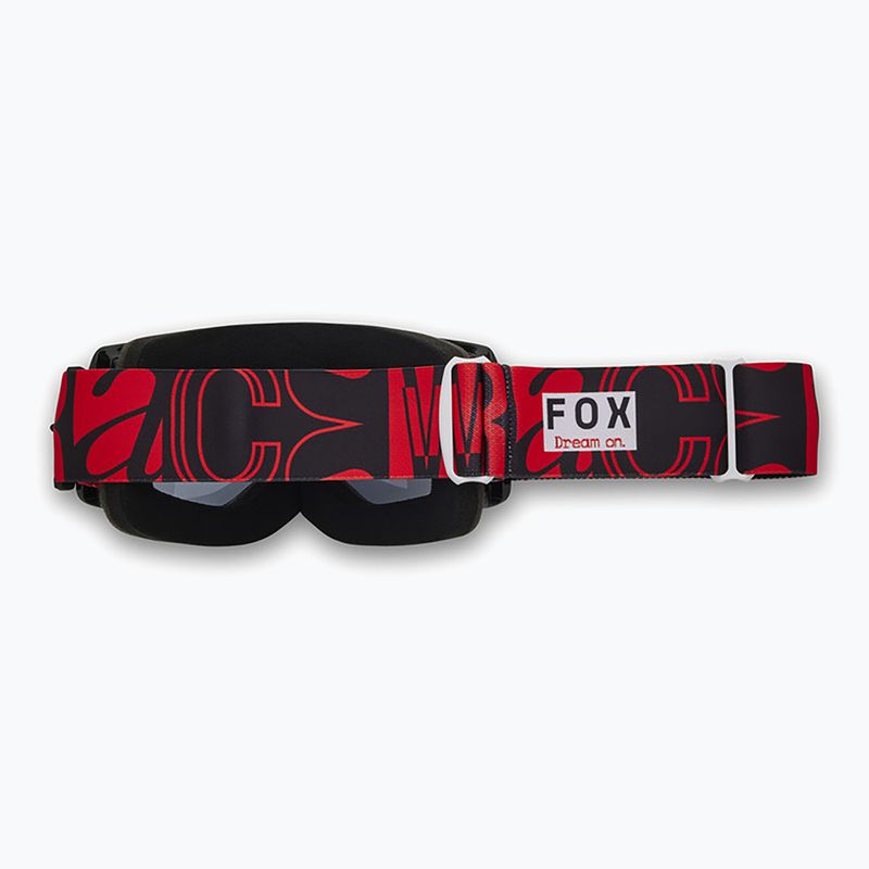 Fahrradbrille Fox Racing Main Race Spec fluorescent red/smoke 2