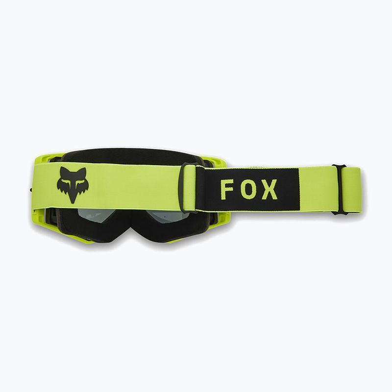Fahrradbrille Fox Racing Airspace Core fluorescent yellow/smoke 2