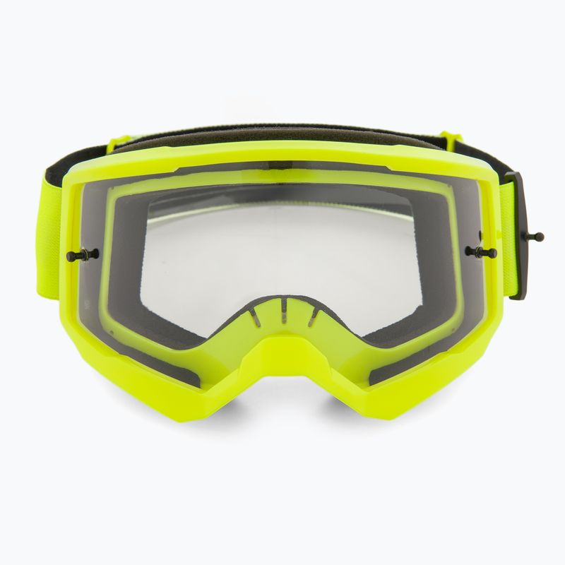 Fahrradbrille Fox Racing Main Core fluorescent yellow/clear 2