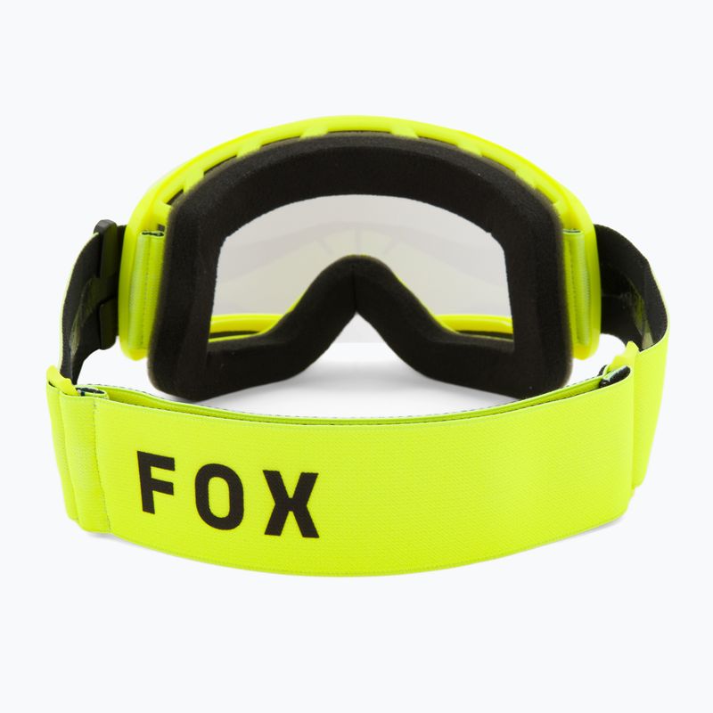 Fahrradbrille Fox Racing Main Core fluorescent yellow/clear 3