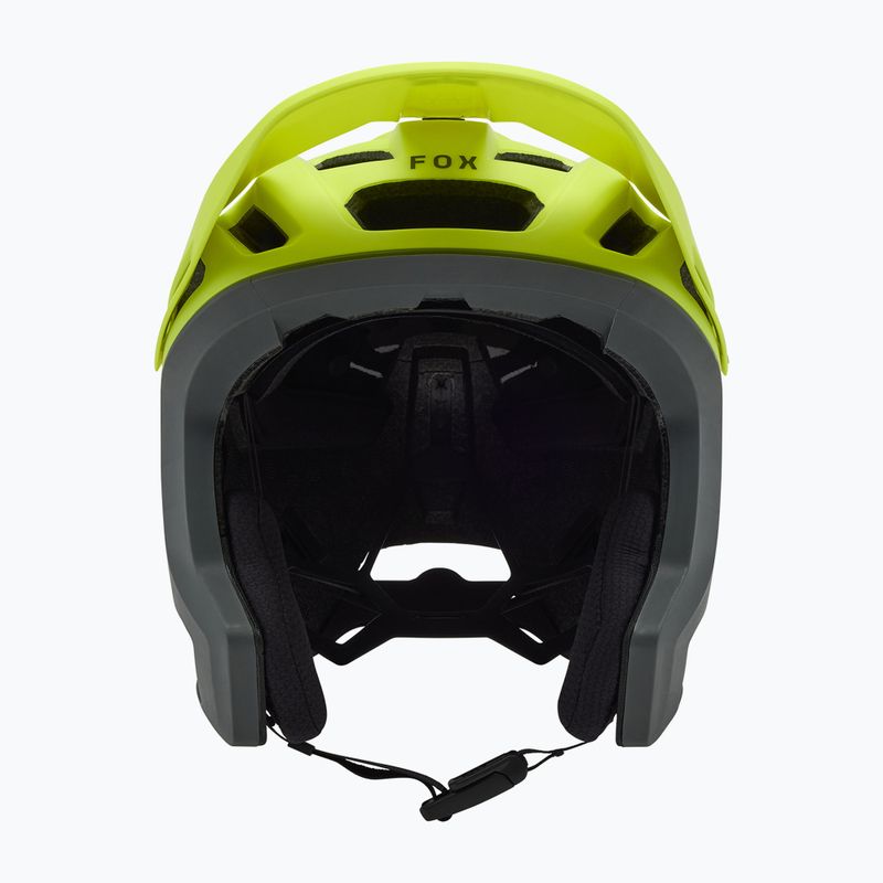 Fox Racing Dropframe Pro Runn fluoreszierend gelb Fahrradhelm 3