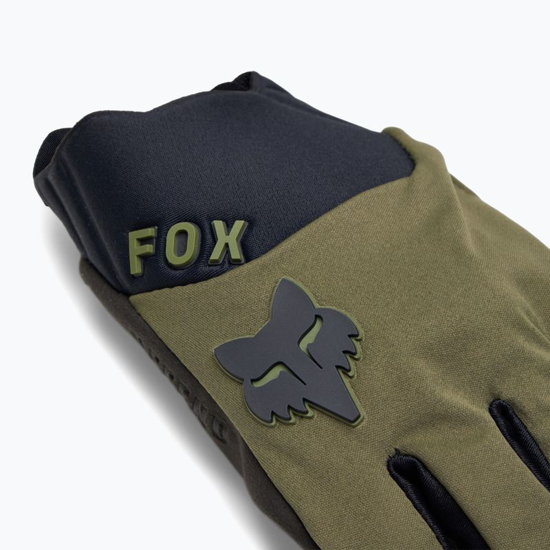 Fahrrad Handschuhe Herren Fox Racing Defend Wind Offroad olive green 4