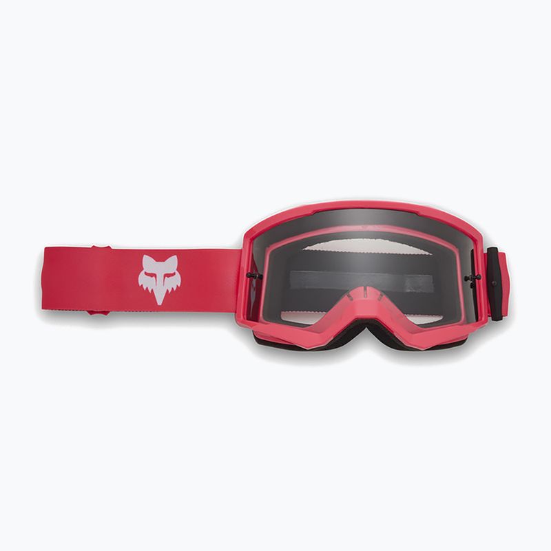 Fahrradbrille Fox Racing Main Core pink/clear