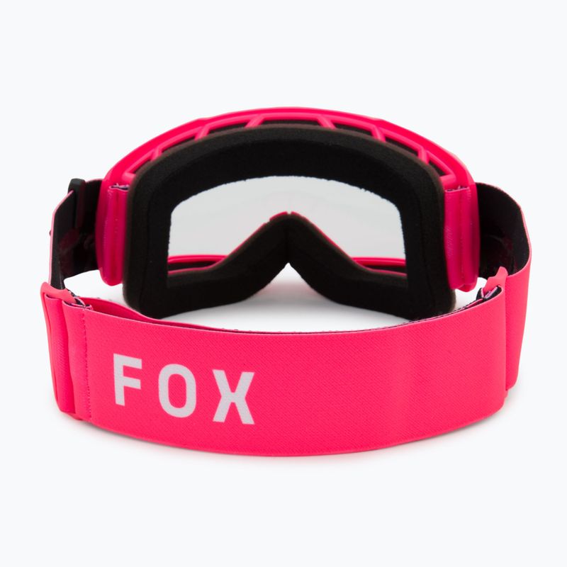 Fox Racing Main Core Jr rosa/klar Kinder Fahrradbrille 3