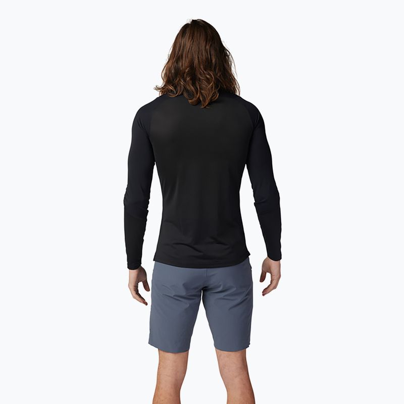 Herren Radfahren Longsleeve Fox Racing Flexair Ascent schwarz 2