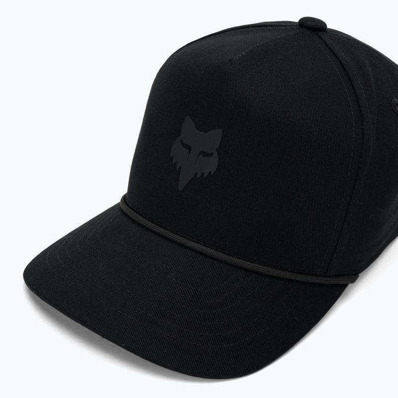 Herren-Basecap Fox Racing Fox Head Rope Hat black/black 3